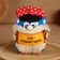 Brownie Gosha "House - Full Cup", in a cap, 16 x 12 cm, mix