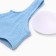 Swimsuit female separate minku color blue, size 48
