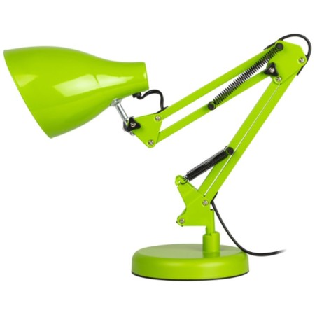 Desktop lamp E27, with the base, the color is green-4