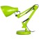 Desktop lamp E27, with the base, the color is green