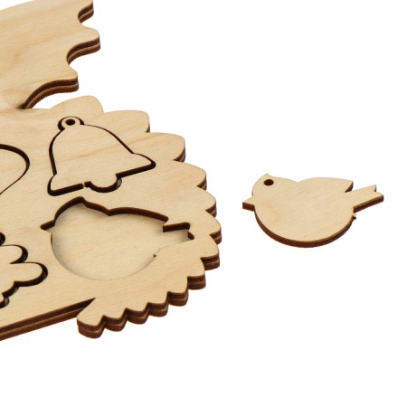 Set for creativity. Wood painting "Dragon"-4