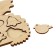 Set for creativity. Wood painting "Dragon"