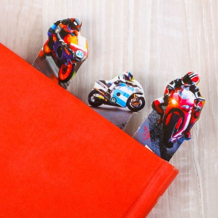 A set of curly bookmarks "Full forward!", 5 pcs-2