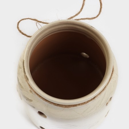 Bank for garlic "Retro" 1l / 16x11.5cm, Shebby-4
