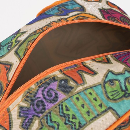 Road bag with lightning, orange color/multi -colored-2