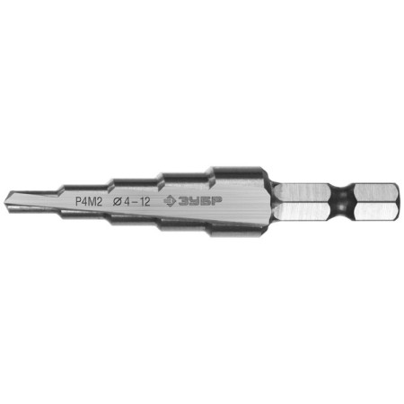 Step-stroke "bison" 29665-4-12-5, d 4-12 mm, 65 mm, 5 steps, hexagonal shank 48168