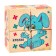 Wooden cubes "Pets", set of 4 pcs.