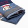 Male socks, color dark blue melange, size 27-29