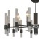 Supreme chandelier, 8x40W E14, black color
