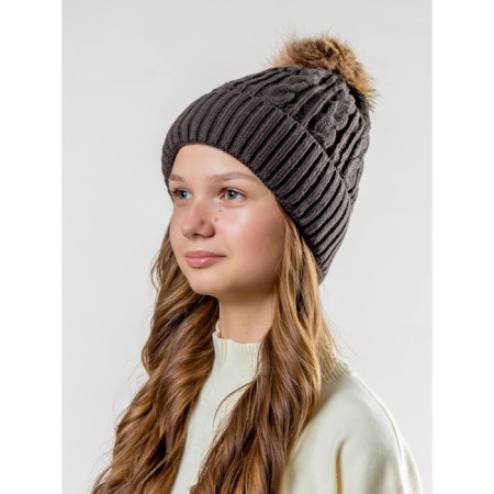Female ISee hat, size 52-56, chocolate color-6