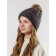 Female ISee hat, size 52-56, chocolate color