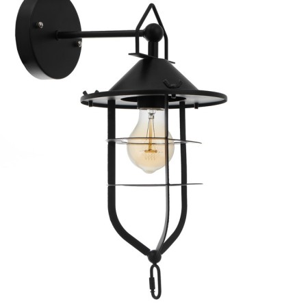 Bra "Elba" 1x40W E27 Black 25x25x40 cm-3
