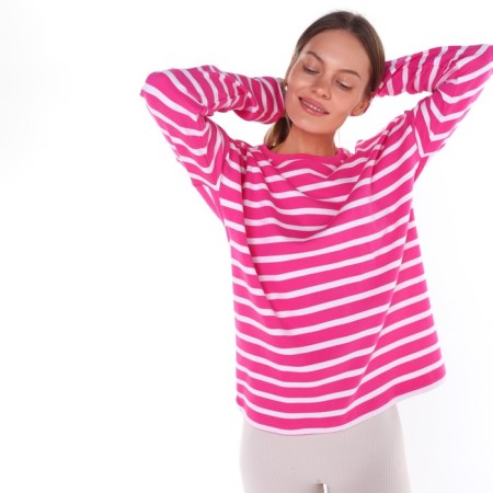Women's longing, pink color, size 48 (XL)-3