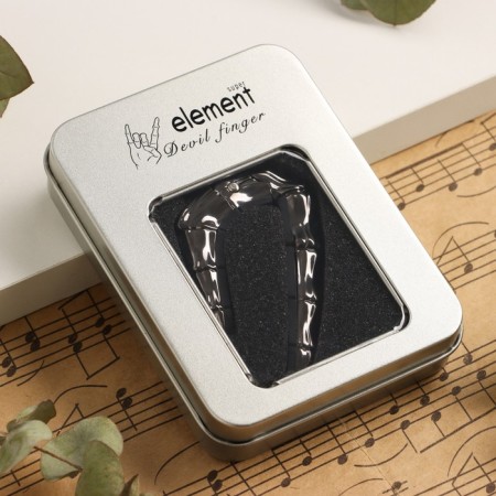 Capodastr for guitar Music Life Skull, black-3