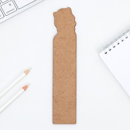 Wooden line 15 cm, curly "I study at 5 +"-1