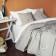 Cover with pillowcases "Anika", size 230x250 cm, color gray color
