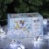 Garland “thread” 4 m with nozzles “ball with ornament”, IP20, transparent thread, 20 LED, white glow, 8 modes, 220 V