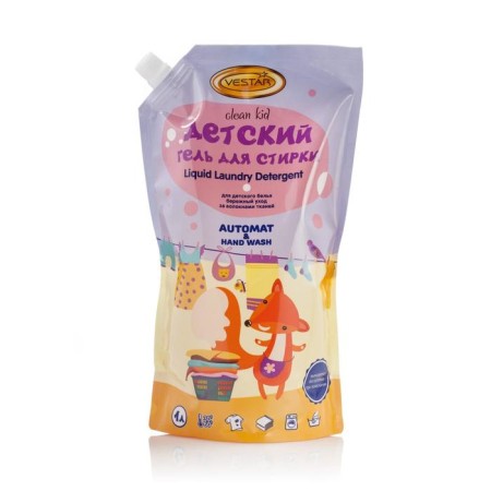 Washing liquid "Westar", gel, for children's linen, 1 liter