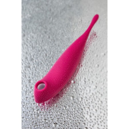 Vacuum-wave contactless stimulator of the Satiffyer Twirling Pro clitoris, silicone, red color-8