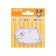 Block with a sticky edge of 70 x 50 mm, Devente Lying Animals, 20 sheets, offset, mix