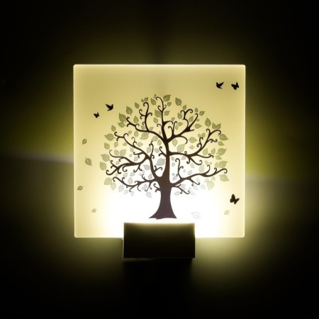 Bra "tree" LED 6W 4000k white 24x6x24 cm-3