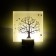Bra "tree" LED 6W 4000k white 24x6x24 cm