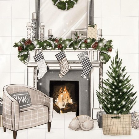 Ethel towel Magic Winter 40x73 cm, 100% HL, sarzha 190 g/m2-3