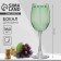 Ground glass "Home", 360 ml, green