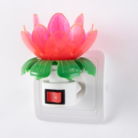 Nightlight "Blocked flower" 220V E12 MIX 9x9.5 cm Risalux-5