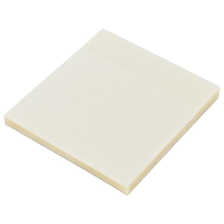 Block with a sticky edge of 76*76mm Brauberg Transparent 100l, transparent 115205-2