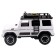Friction Funky Toys machine "Racing on off -road. SUV ", opening doors, with light and sound, 23 cm, white color