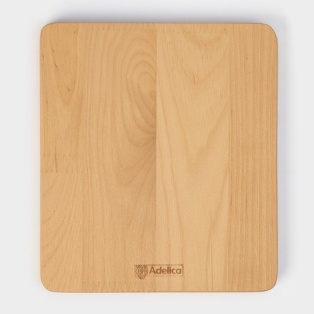 ADELICA supply dish 20 × 18 × 1.8 cm, soaked in oil, birch-10