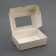 The box is folding, the lid is, with the window, white, 14 x 10 x 4 cm,