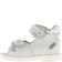Baby sandals, size 24, white color