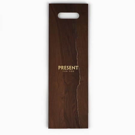 Package for the bottle "Best Gift", 13 x 10 x 36 cm-3