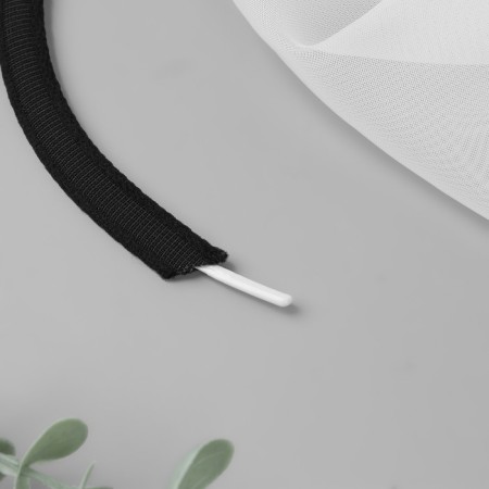 Tunnel, seamless, 10 mm, 10 ± 0.5 m, black color-1