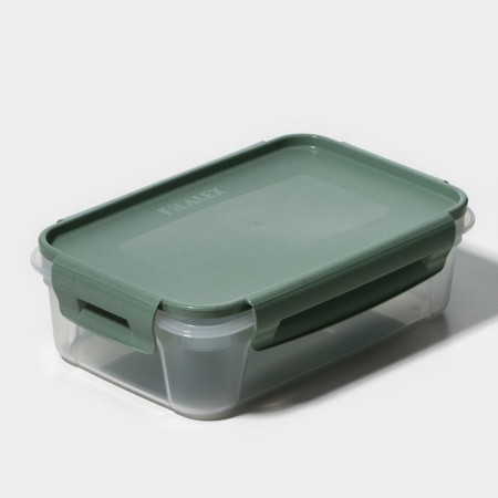 Lock & Ok food container 0.75 l, 18.6 × 12.2 × 5.5 cm, color green flex-4