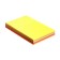 Block with a sticky edge of 100 sheets, fluorescent, 5 colors