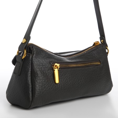 Female bag Textura, average size, dark gray color-2