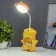 Dinosaurus table lamp LED 3W from AA/USB batteries yellow 4x12x35 cm Risalux
