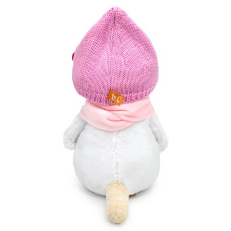 Soft toy "Li", in a hat with a bow and a scarf, 24 cm-2