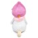Soft toy "Li", in a hat with a bow and a scarf, 24 cm
