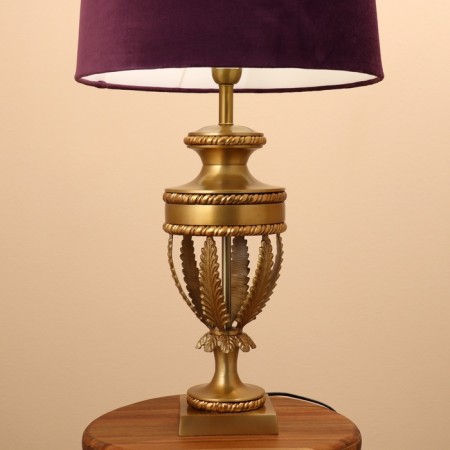 Luminaire "Stout" Lilac/golden 1x40W, E27, 40x40x70 cm-3