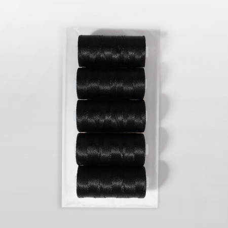 Threads 3k, 200 m, black color No. 6818-3