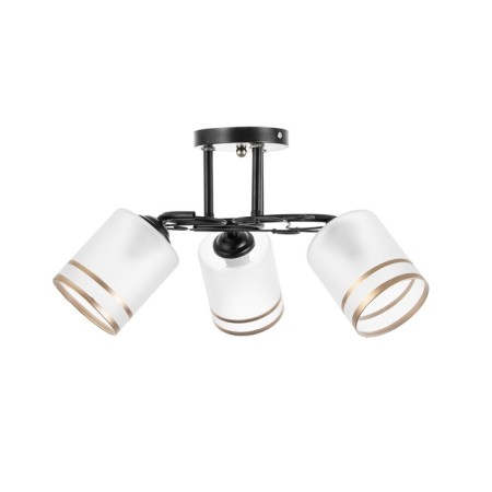 Marty chandelier 3he27 40w Black 48x48x26 cm-4