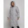 Coat insulated winter female, size 50, color gray