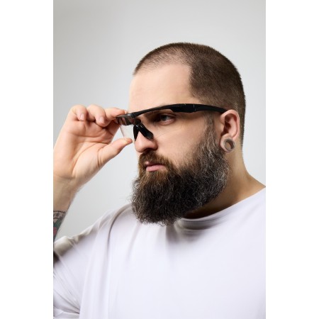 Tactical glasses, rifle "Storm Tactic" lenses - transparent-6