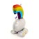 Foil ball 40 "Rainbow on the stand, under the air