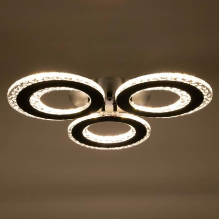 Causteen with PDU 1097/3bk LED 114W Dimmer Black 46x46x8 cm Bayerlux-2