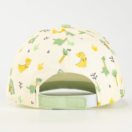 Children's cap for the boy "Dino in the Forest", district. 48-50-4